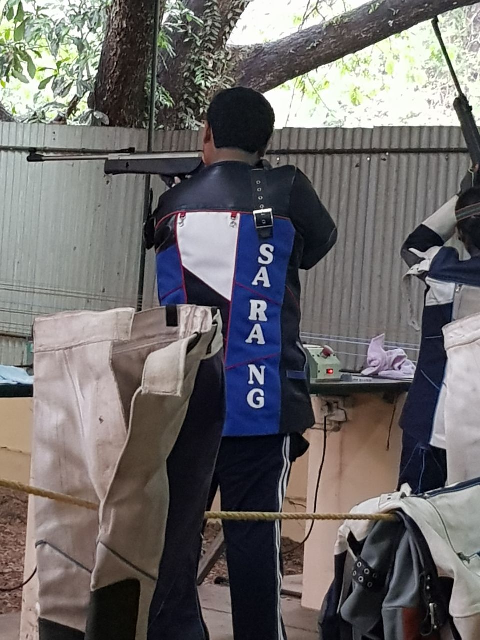 Silver and Bronze medals in the Open Sight Air Rifle Championship